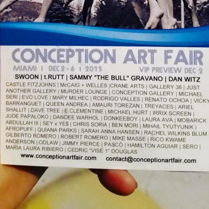Conception art fair, Wynwood Miami